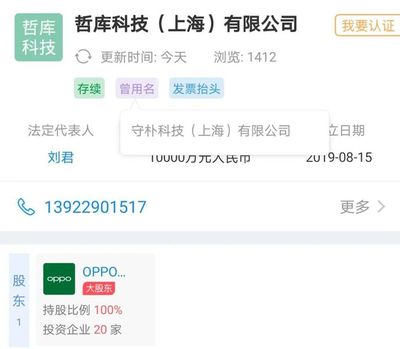 張江子公司更名增資，OPPO造芯新動態 網絡技術轉讓背后的戰略布局